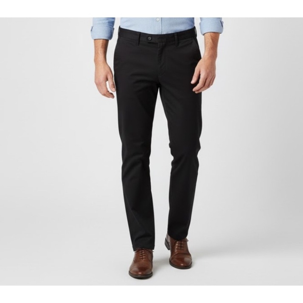 Reaction Kenneth Cole Mens 38S W31 Black‎ Techni Cole Casual Dress Pants Preppy